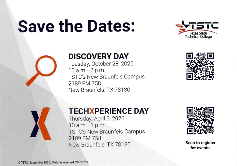 Information about event with QR code